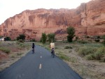 Biking in Moab